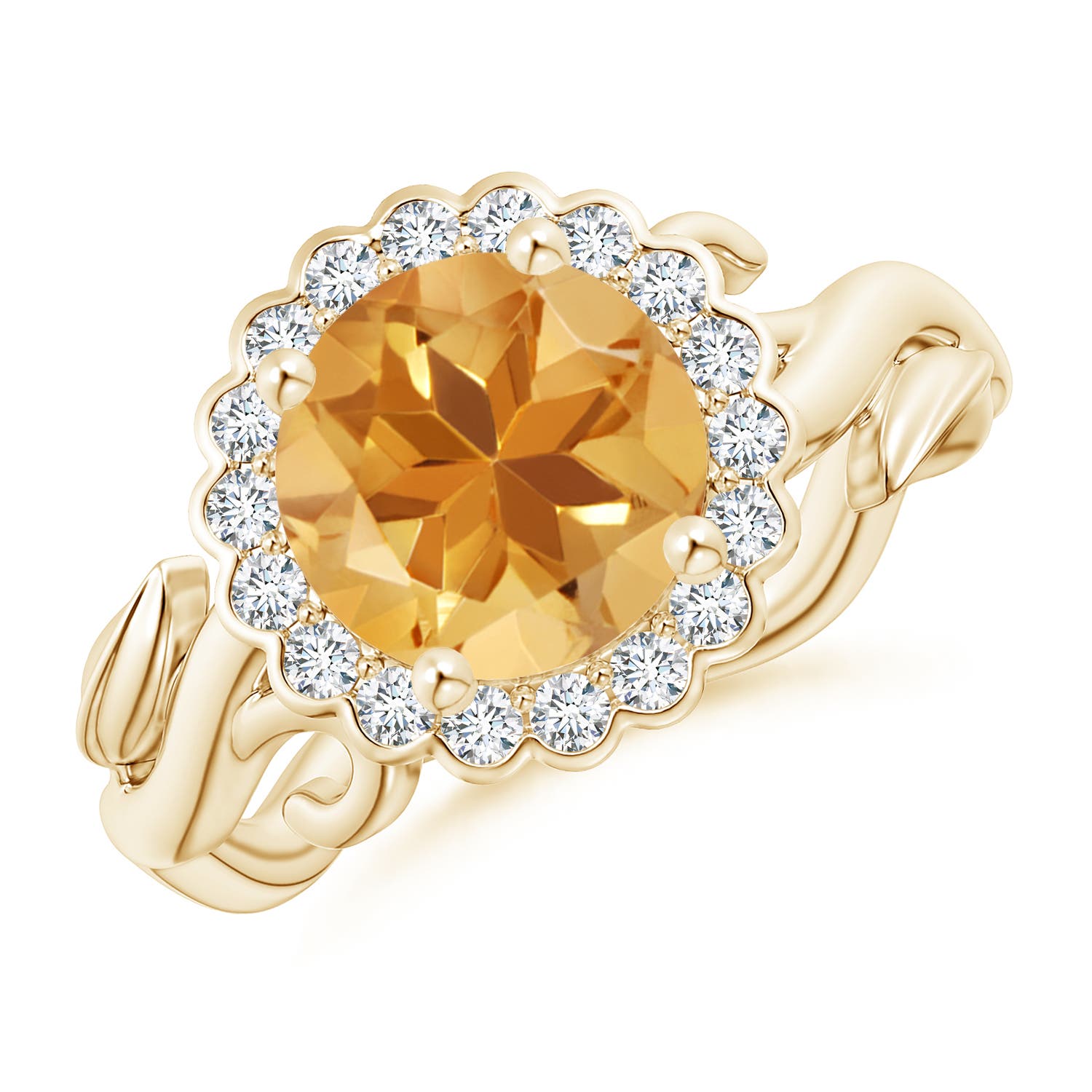 A - Citrine / 1.95 CT / 14 KT Yellow Gold