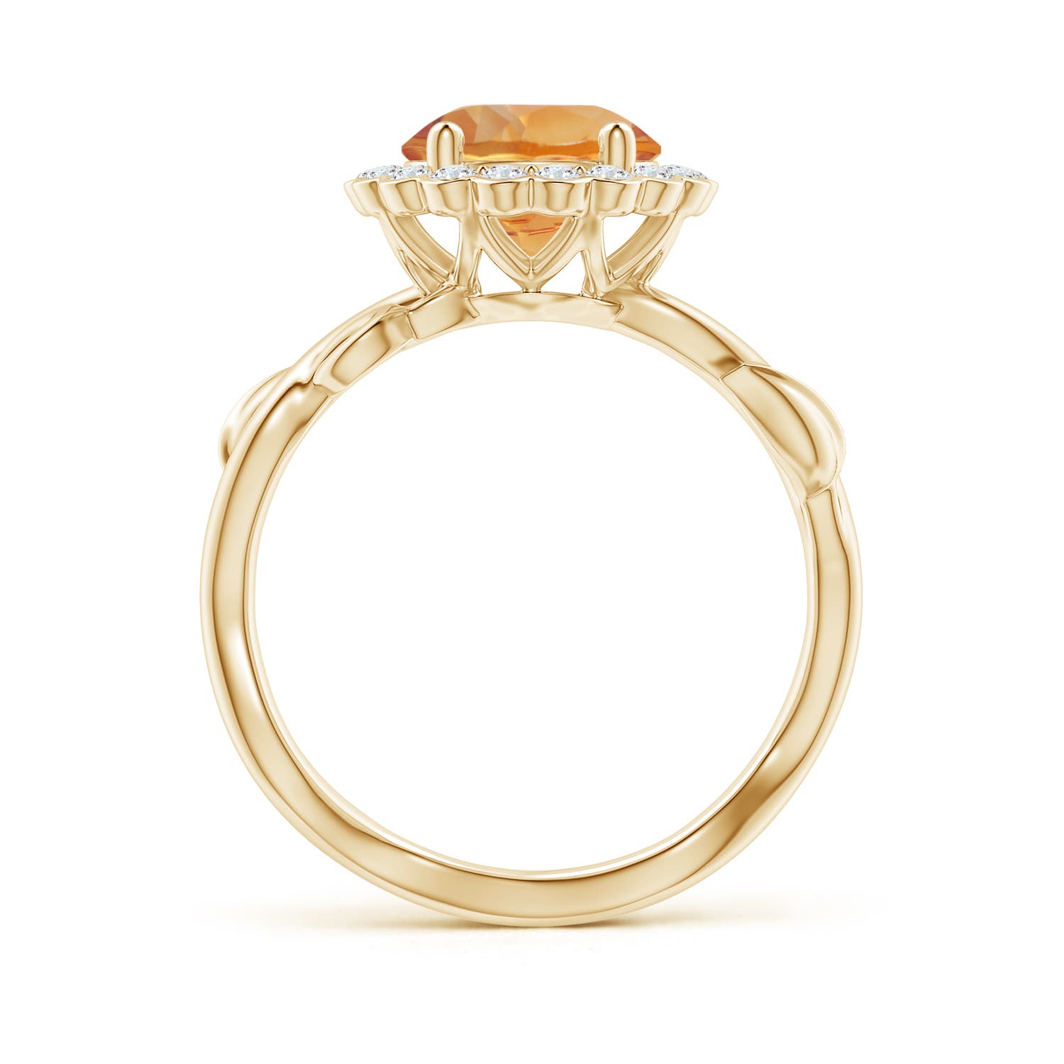 AA - Citrine / 1.95 CT / 14 KT Yellow Gold