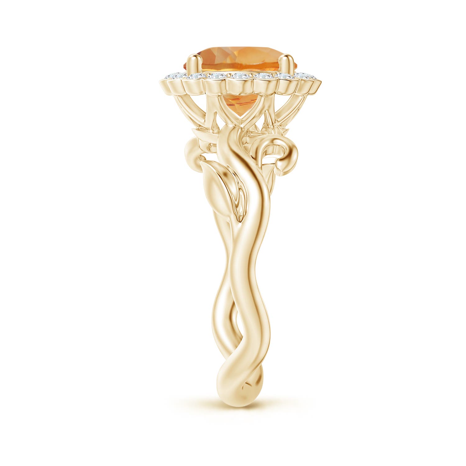 AA - Citrine / 1.95 CT / 14 KT Yellow Gold