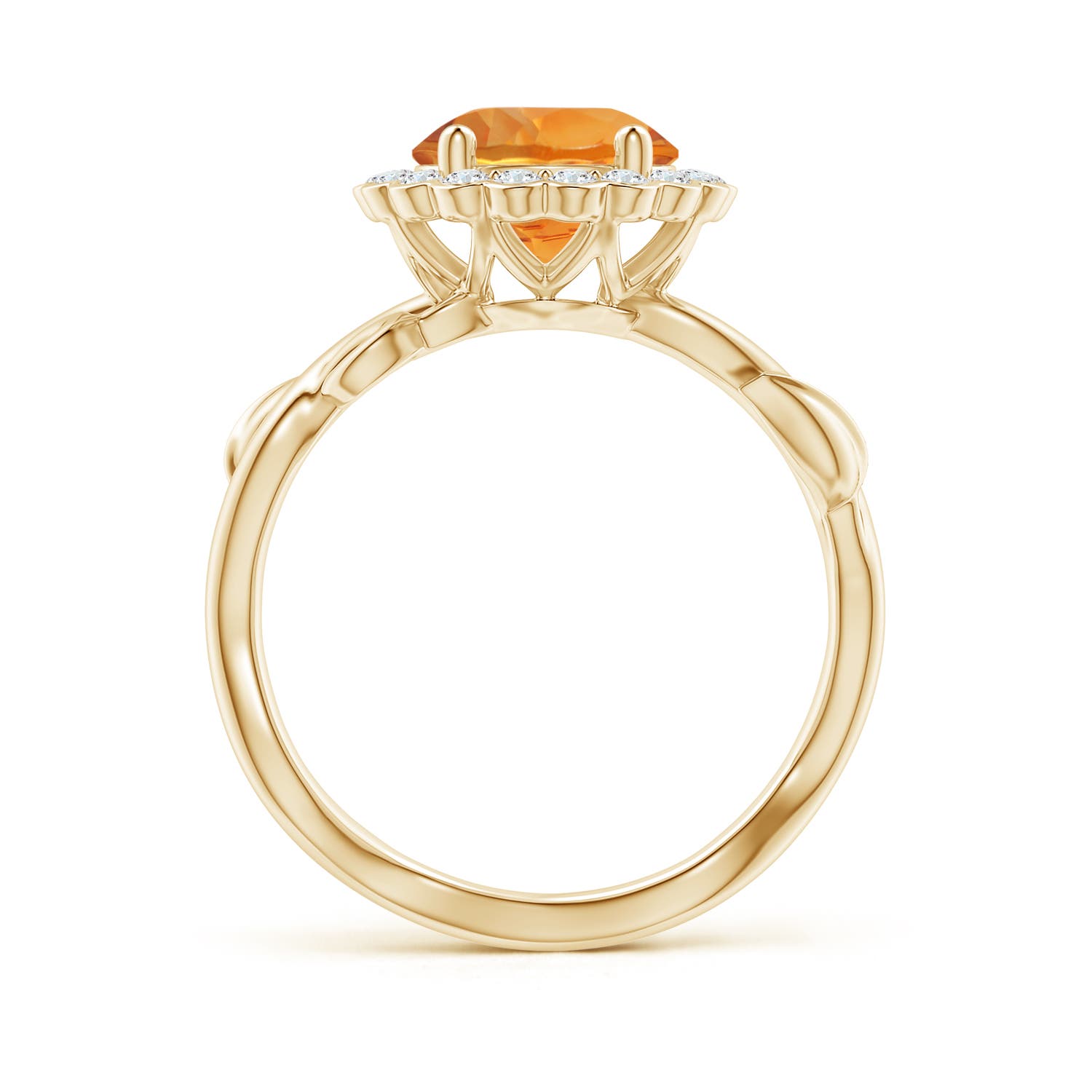 AAA - Citrine / 1.95 CT / 14 KT Yellow Gold