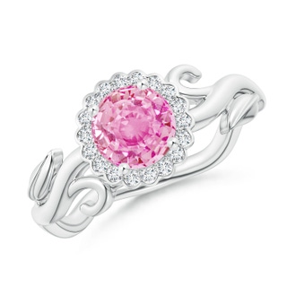 Round A Pink Sapphire