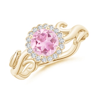 Round A Pink Tourmaline