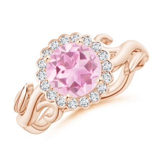 Round A Pink Tourmaline