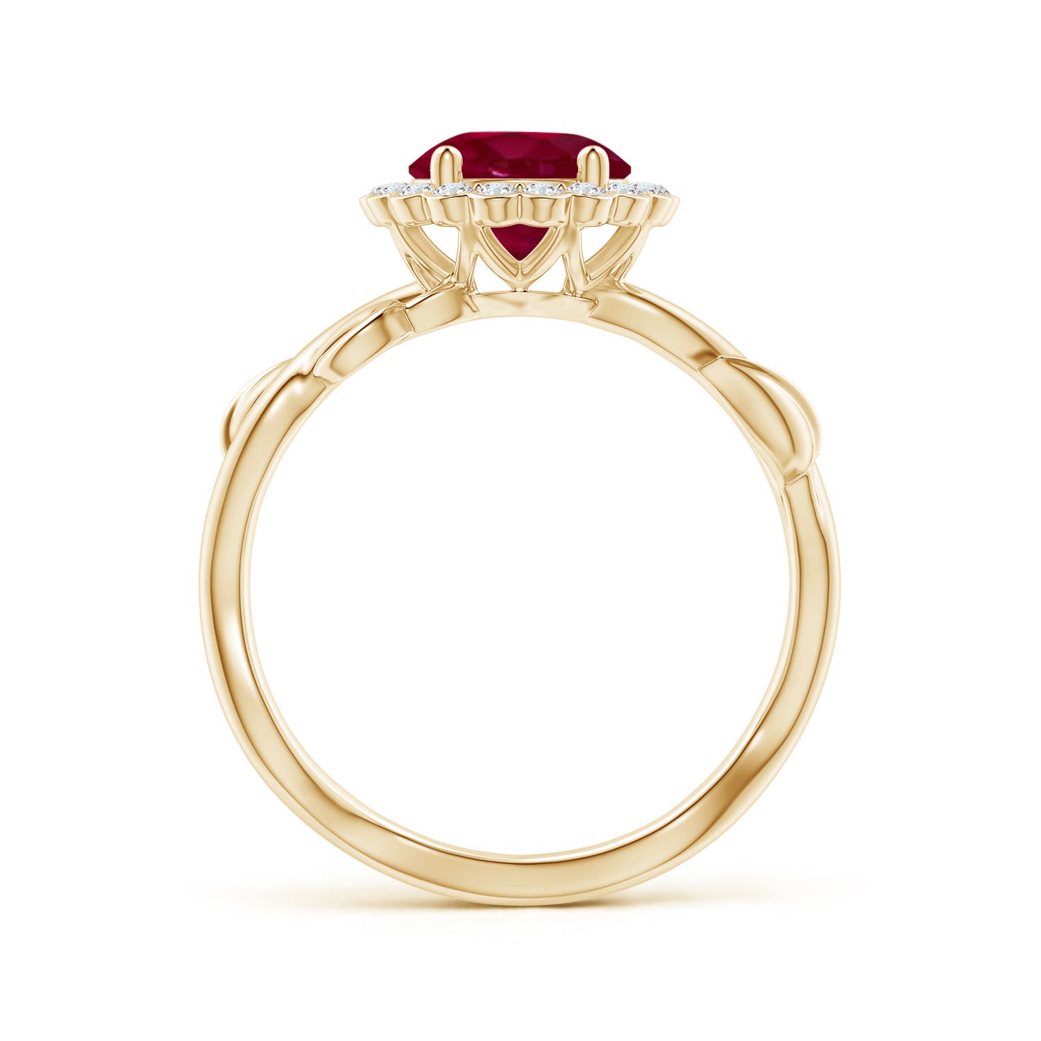 A - Ruby / 1.76 CT / 14 KT Yellow Gold