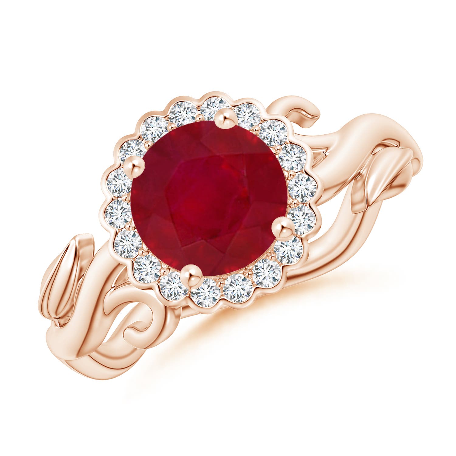 AA - Ruby / 1.76 CT / 14 KT Rose Gold