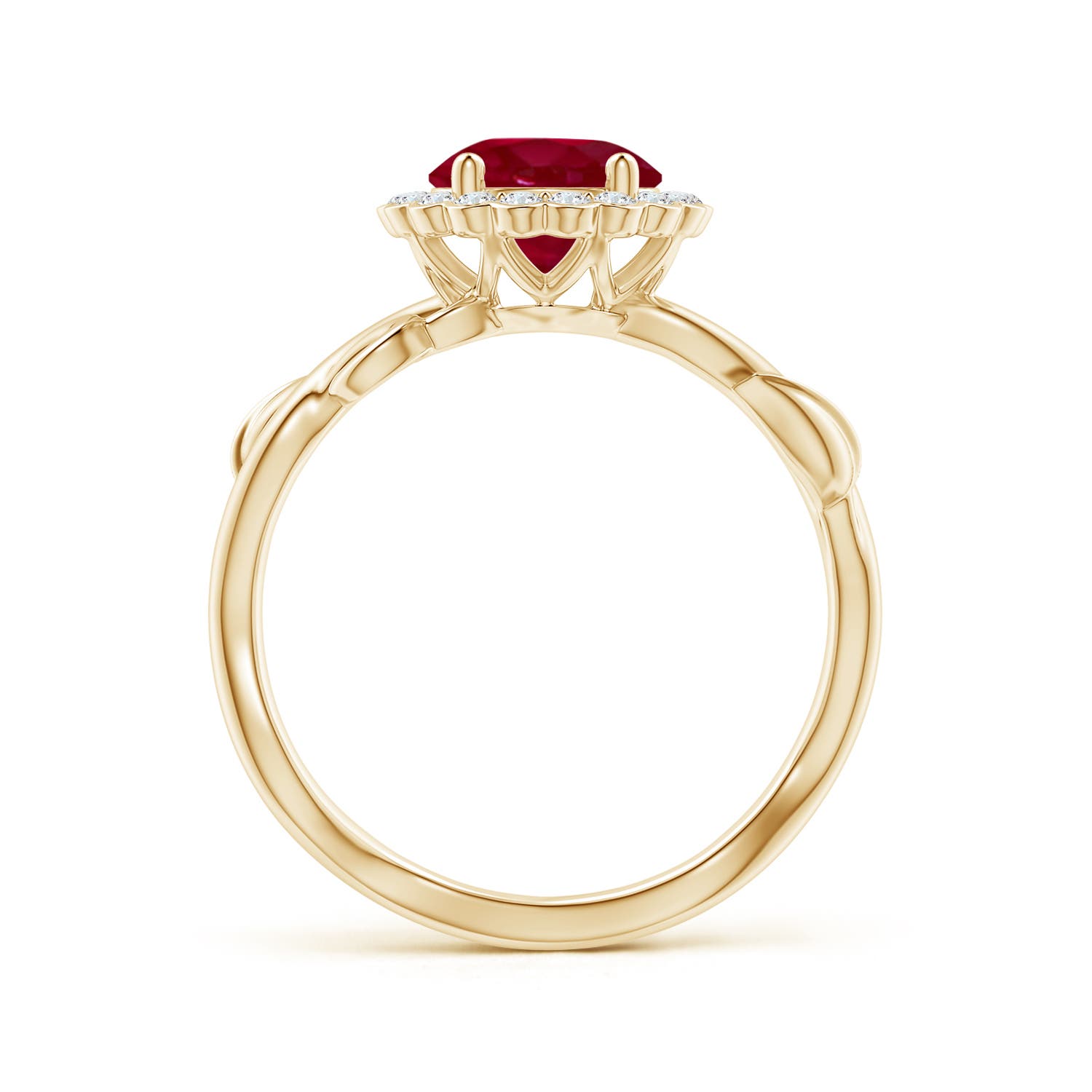 AA - Ruby / 1.76 CT / 14 KT Yellow Gold