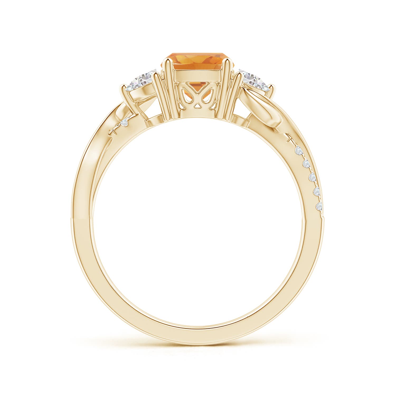 A - Citrine / 1.28 CT / 14 KT Yellow Gold