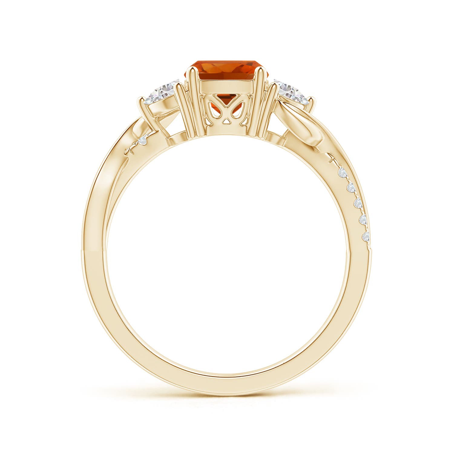 AAAA - Citrine / 1.28 CT / 14 KT Yellow Gold