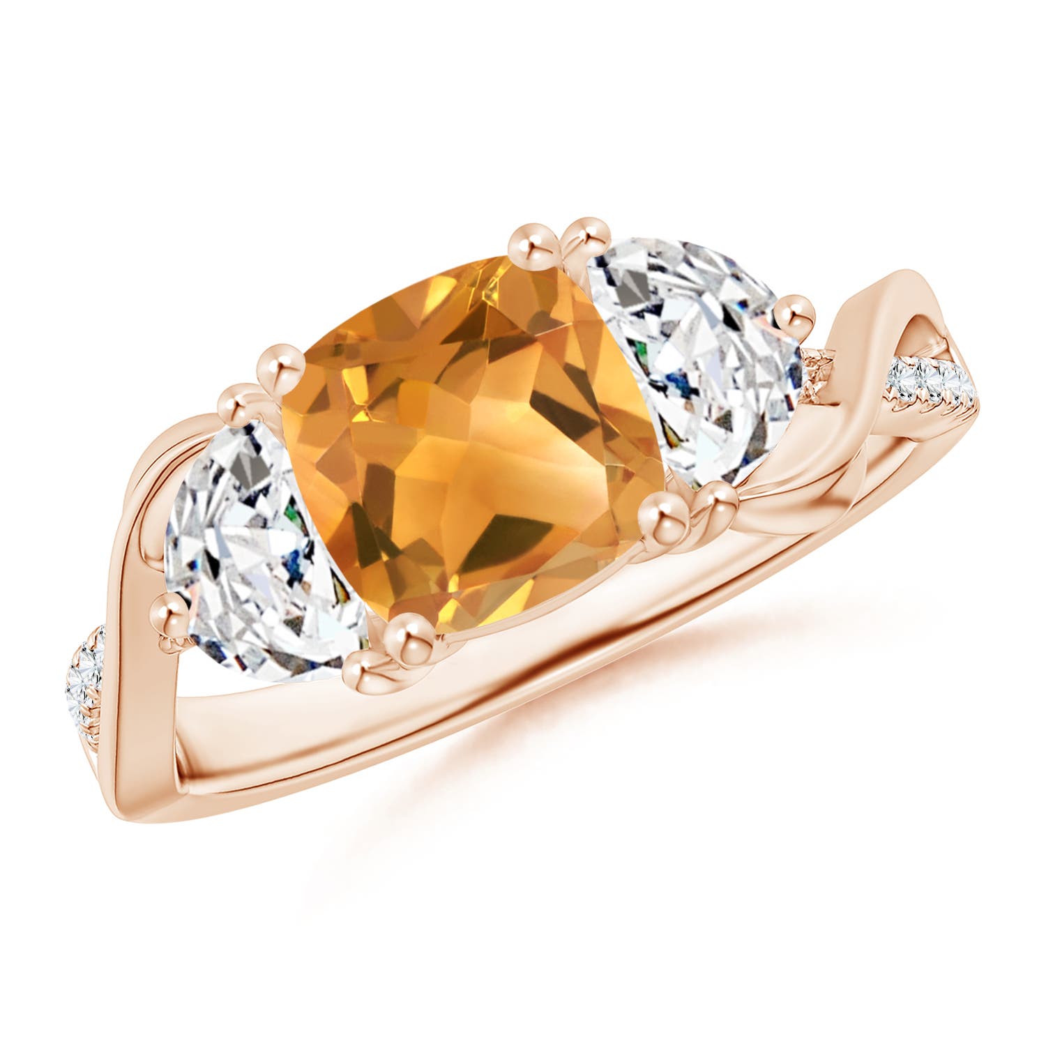 A - Citrine / 1.78 CT / 14 KT Rose Gold