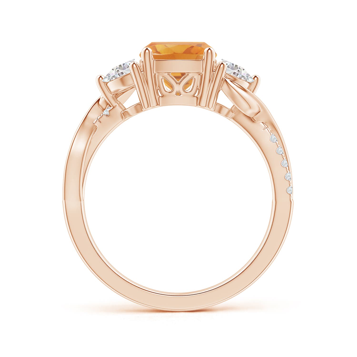 A - Citrine / 1.78 CT / 14 KT Rose Gold