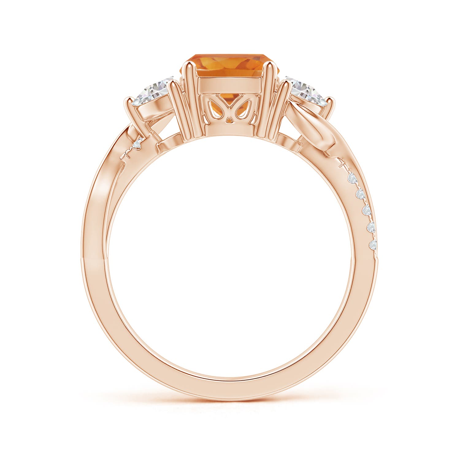 AA - Citrine / 1.78 CT / 14 KT Rose Gold