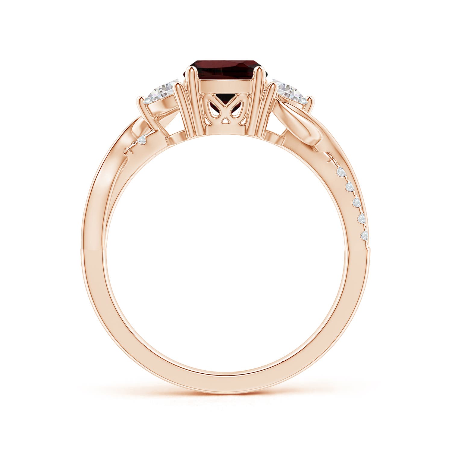 AA - Garnet / 1.63 CT / 14 KT Rose Gold