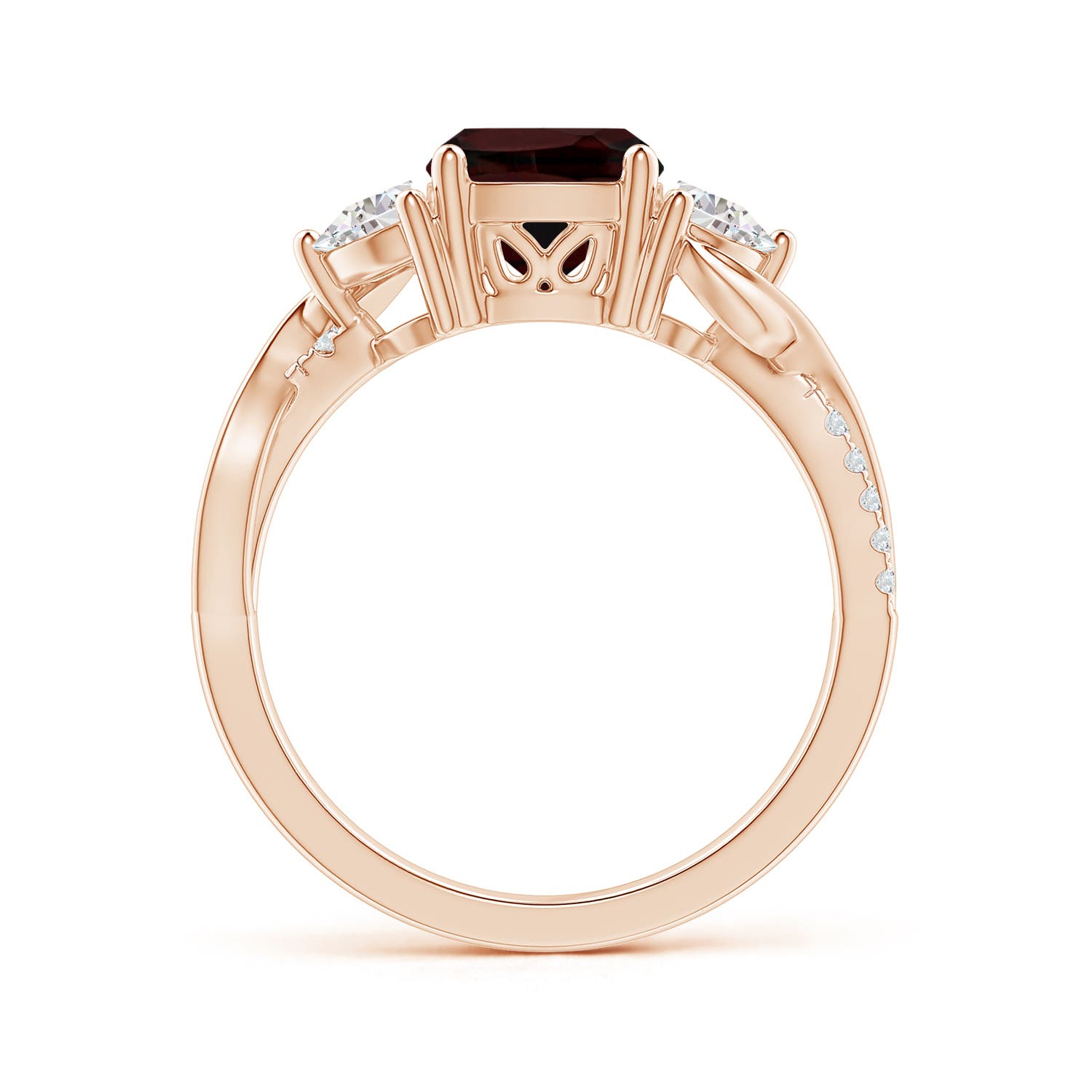 A - Garnet / 1.73 CT / 14 KT Rose Gold