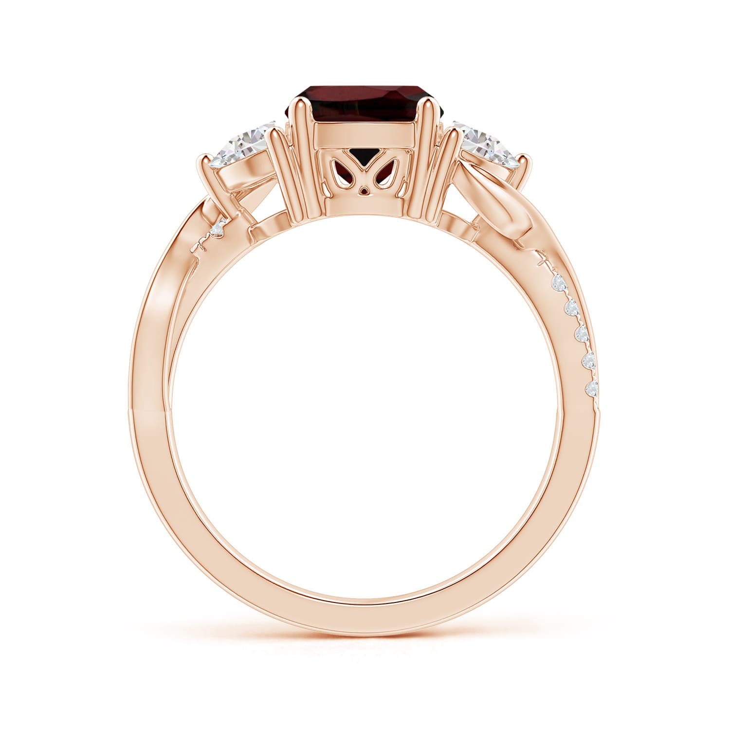 AA - Garnet / 1.73 CT / 14 KT Rose Gold