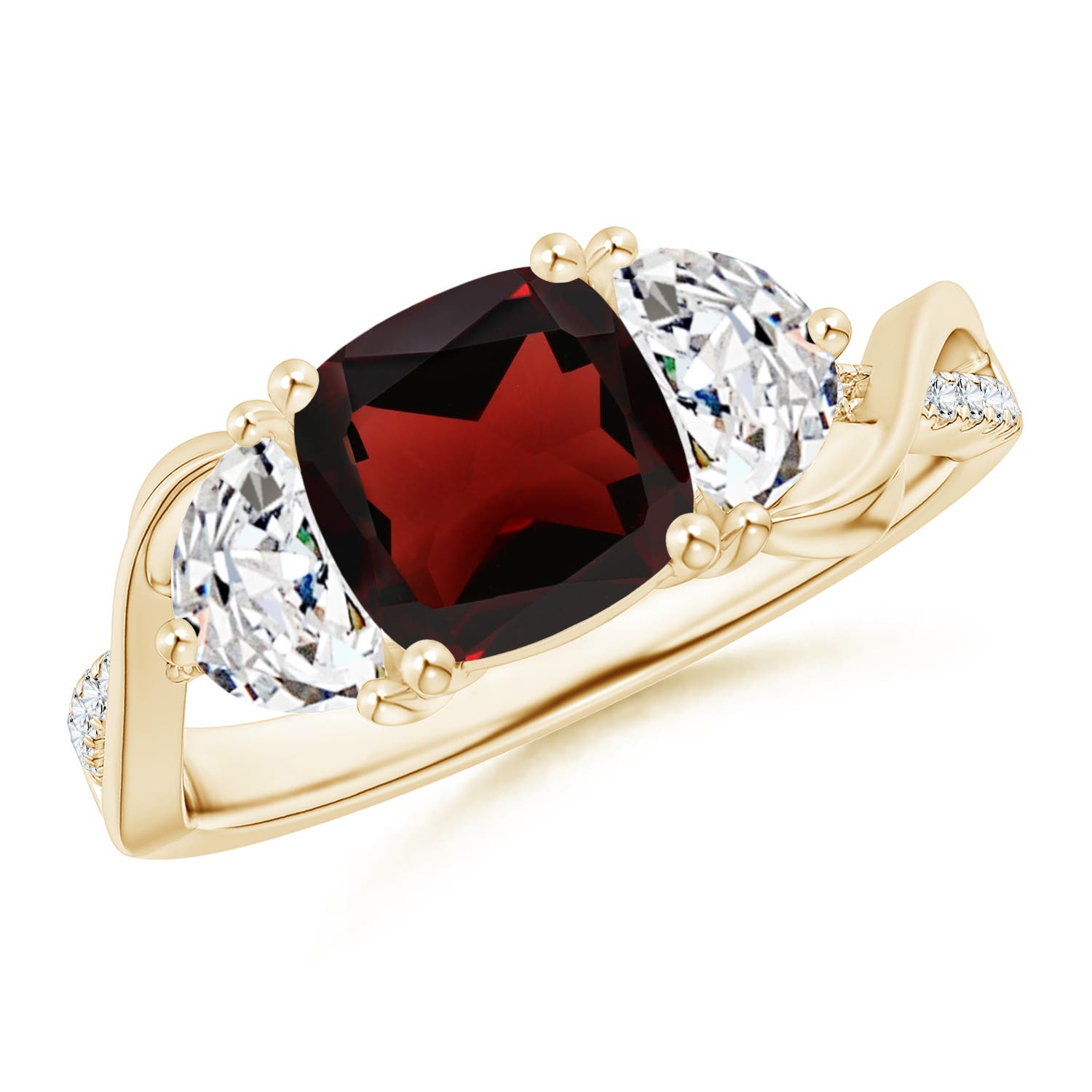 AA - Garnet / 1.73 CT / 14 KT Yellow Gold