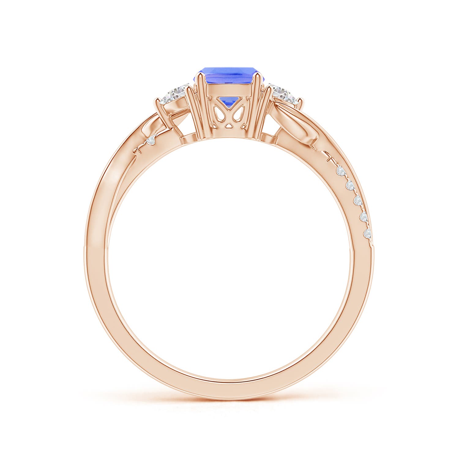 AA - Tanzanite / 1.18 CT / 14 KT Rose Gold