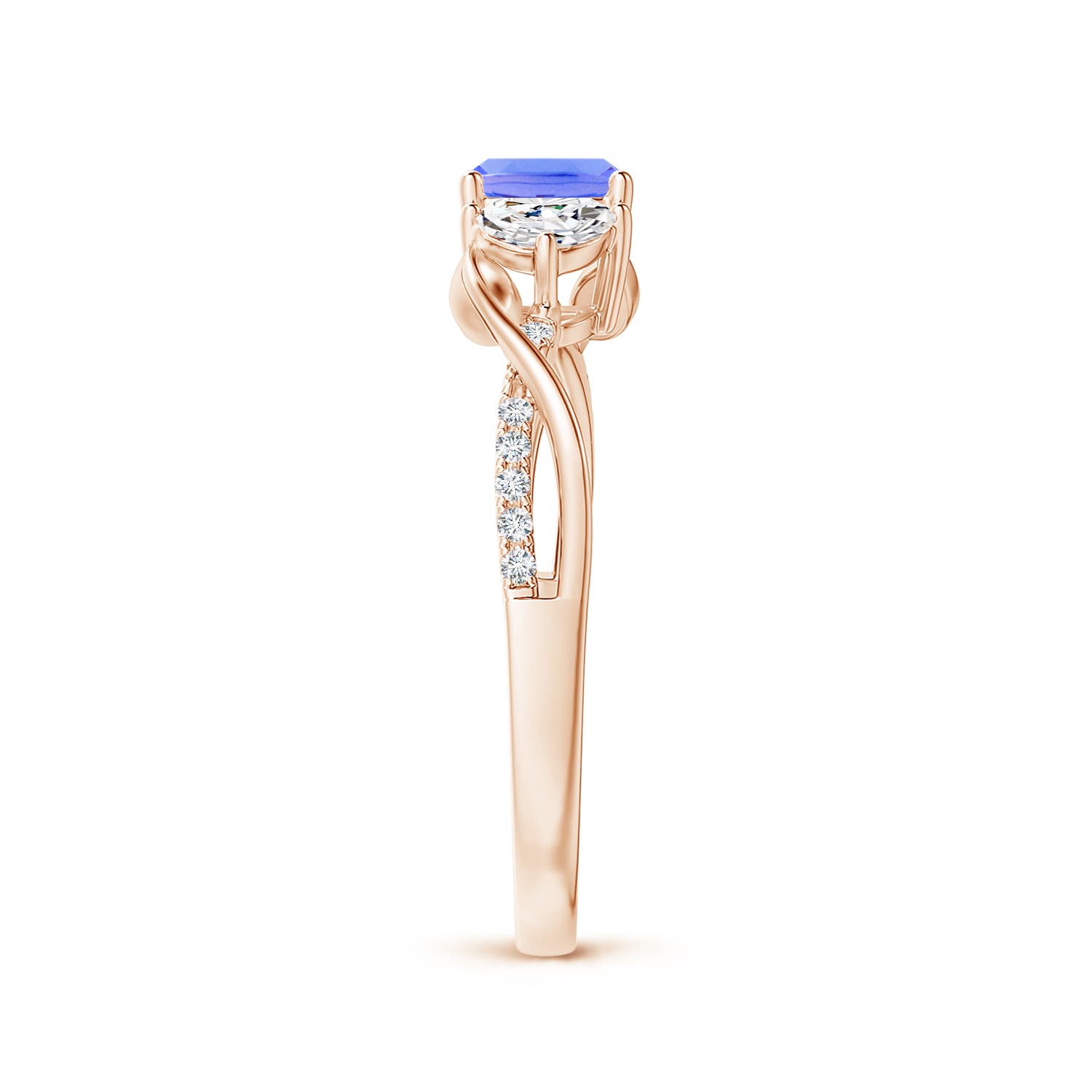 AA - Tanzanite / 1.18 CT / 14 KT Rose Gold