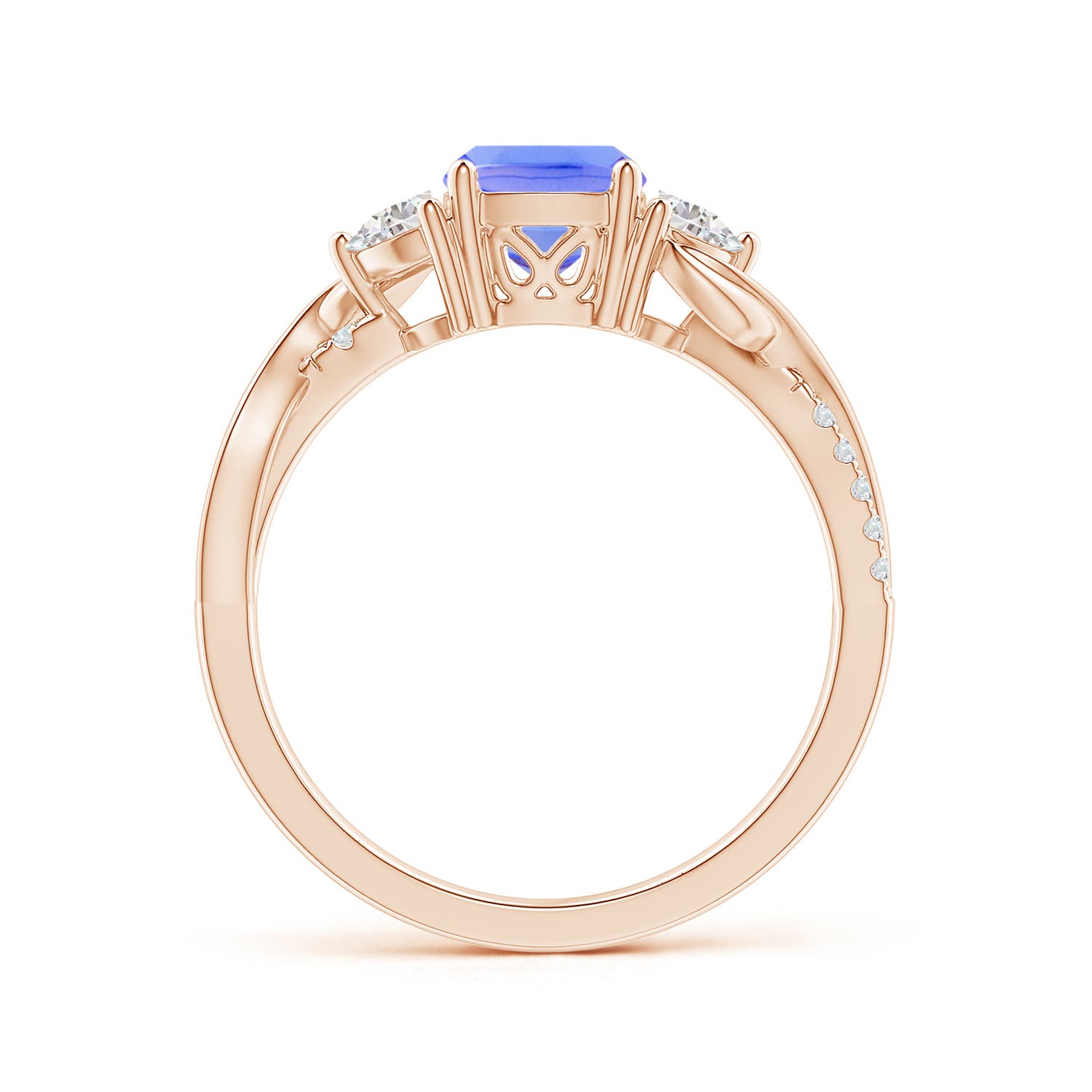 AA - Tanzanite / 1.43 CT / 14 KT Rose Gold