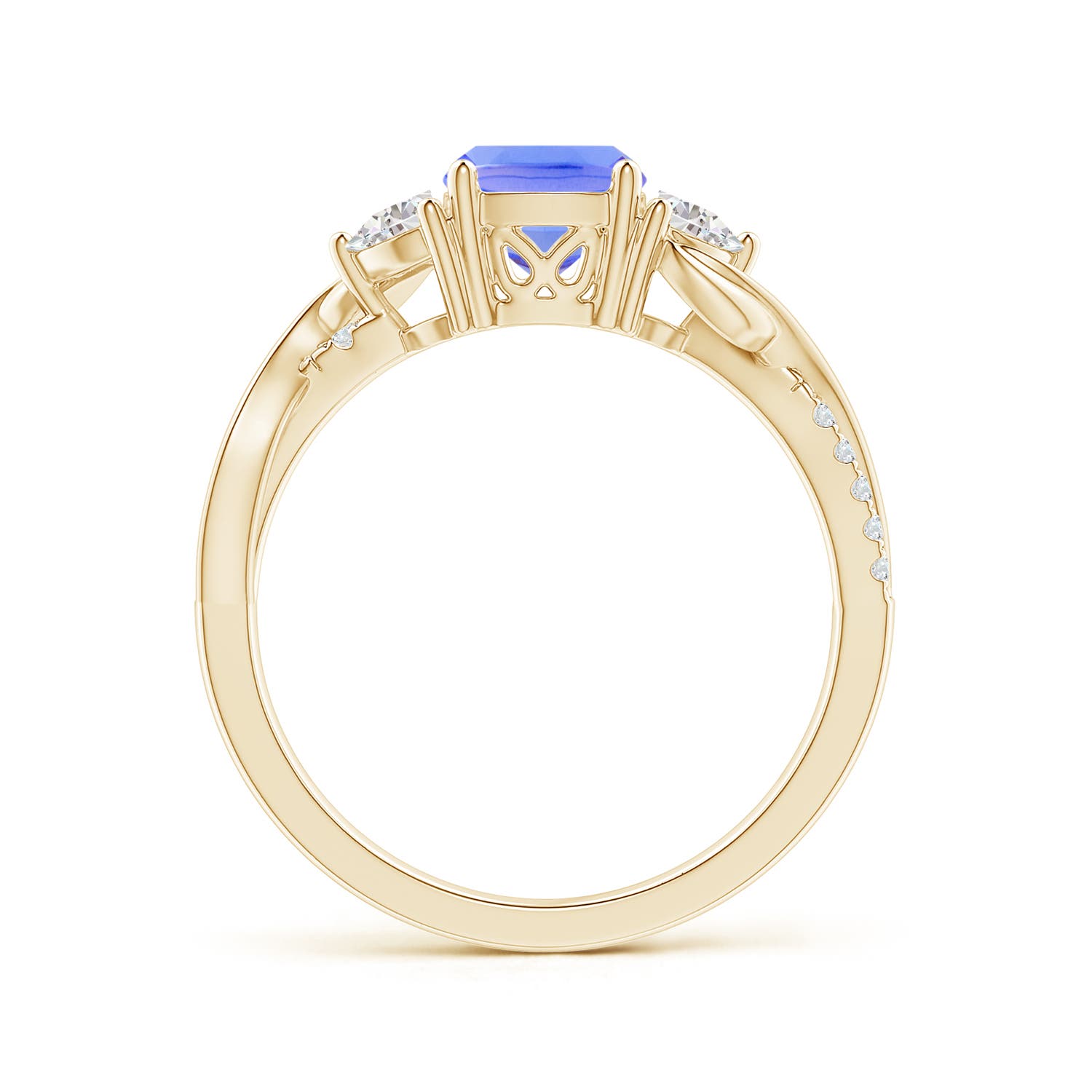 AA - Tanzanite / 1.43 CT / 14 KT Yellow Gold