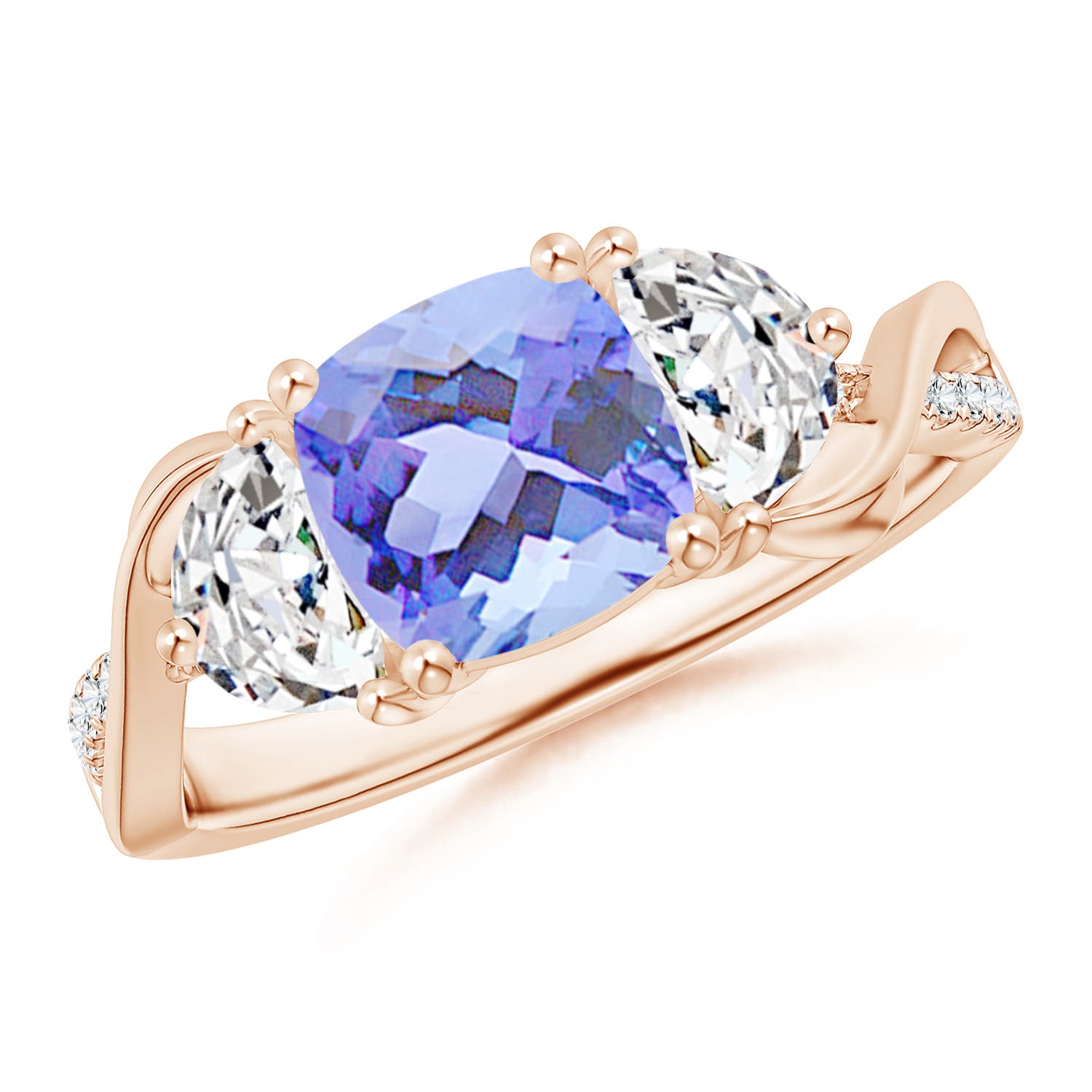 A - Tanzanite / 1.88 CT / 14 KT Rose Gold