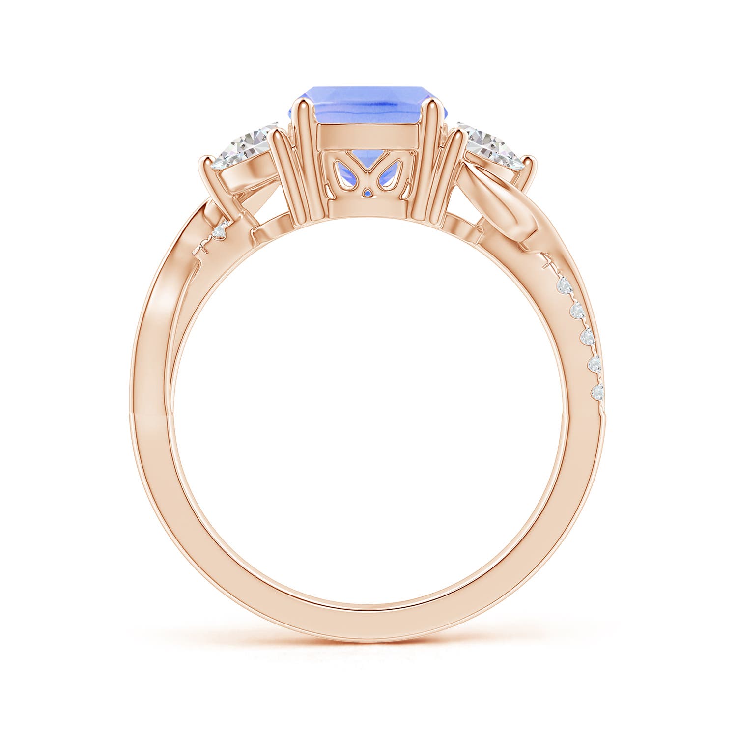 A - Tanzanite / 1.88 CT / 14 KT Rose Gold