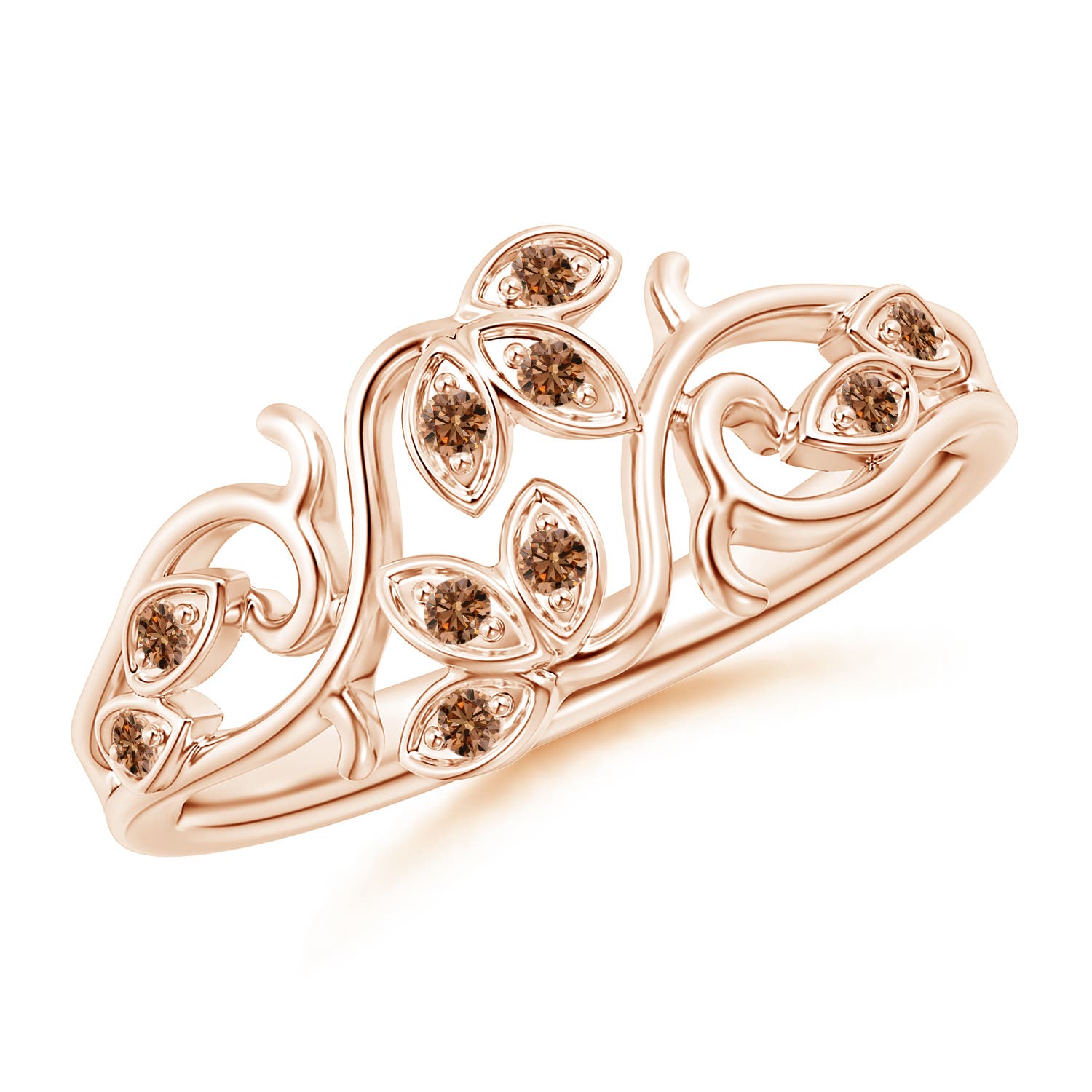 14k Gold Vine Ring Band- Made To Order | Latta Jewelry
