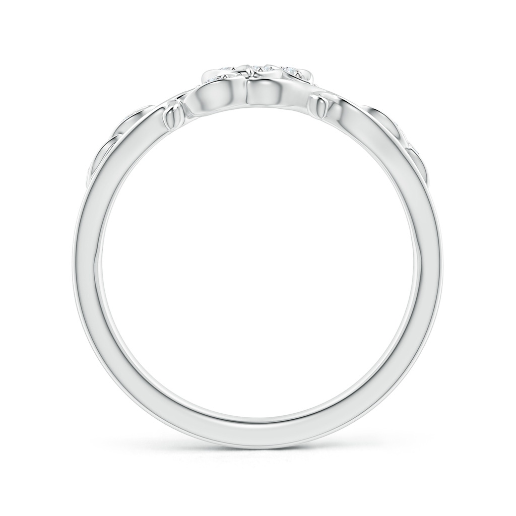 1.3mm GVS2 Nature Inspired Pave-Set Diamond Leaf and Vine Ring in White Gold - side_1