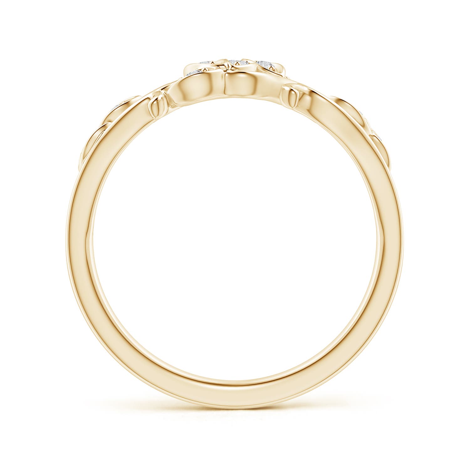 H, SI2 / 0.1 CT / 14 KT Yellow Gold