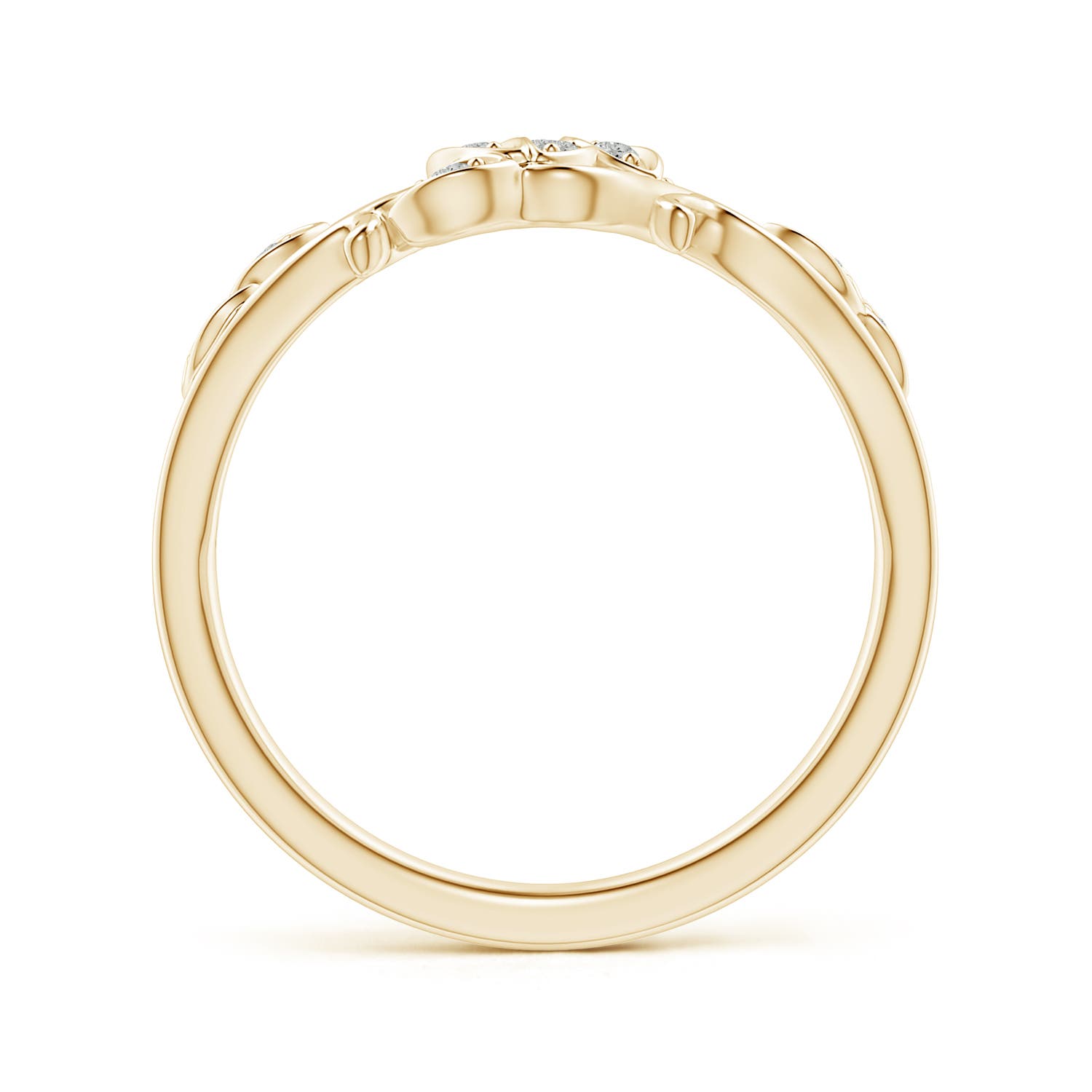 K, I3 / 0.1 CT / 14 KT Yellow Gold