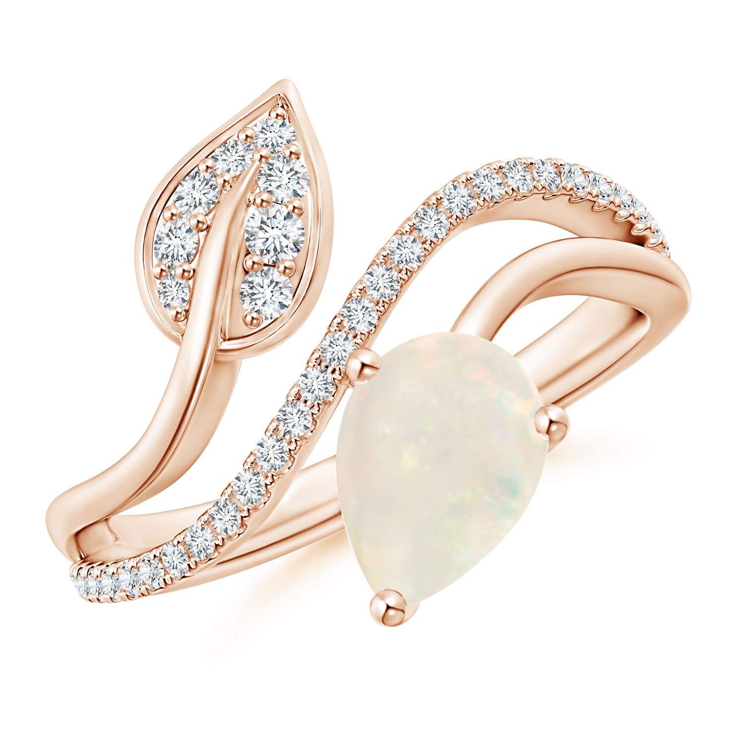 A - Opal / 0.95 CT / 14 KT Rose Gold