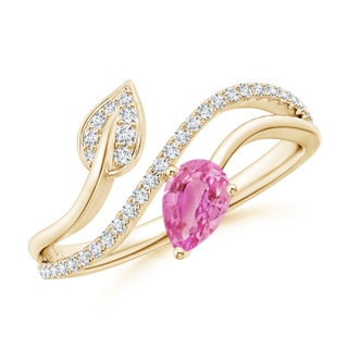 Pear AA Pink Sapphire
