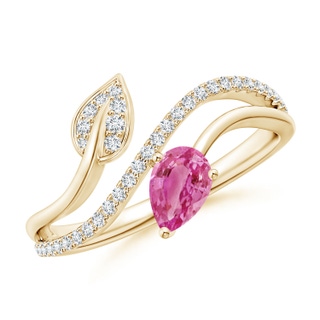 Pear AAA Pink Sapphire