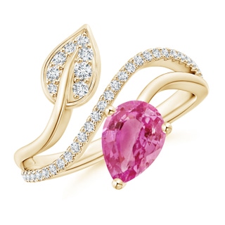 Pear AAA Pink Sapphire