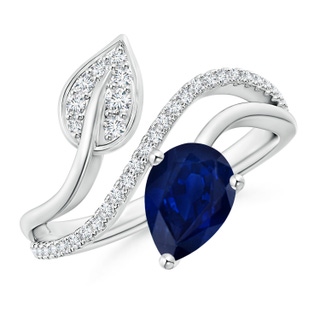 Pear AA Blue Sapphire