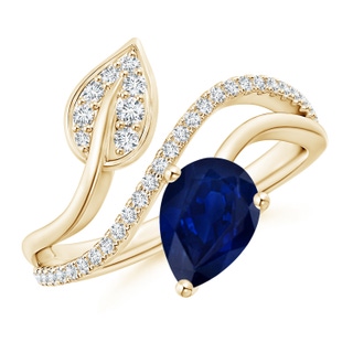 Pear AA Blue Sapphire