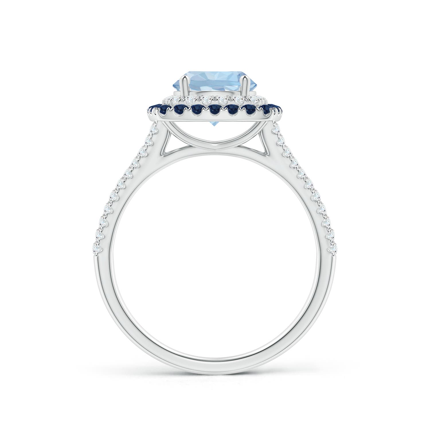 AA - Aquamarine / 1.7 CT / 14 KT White Gold