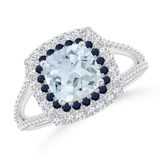 Cushion A Aquamarine