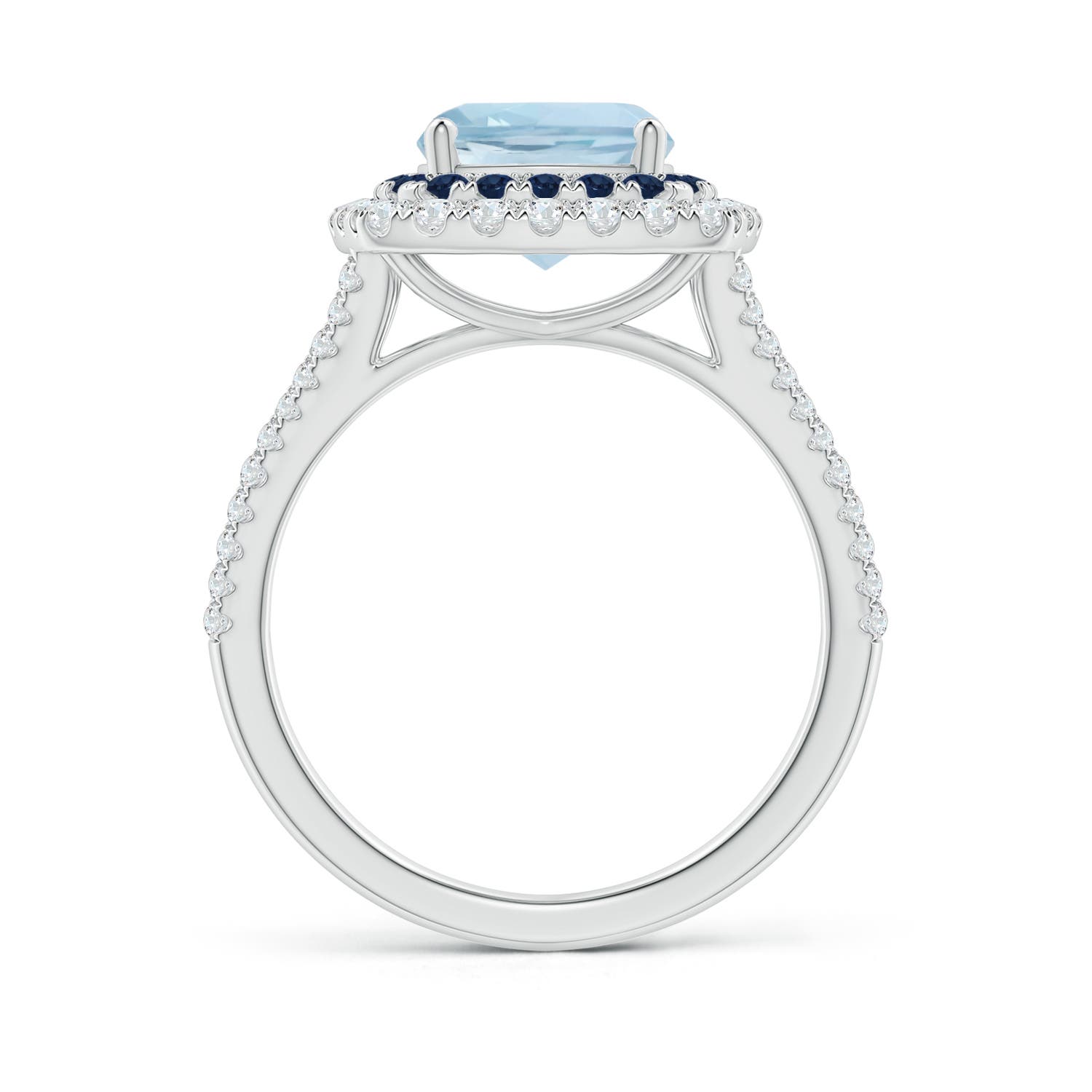 AA - Aquamarine / 2.81 CT / 14 KT White Gold