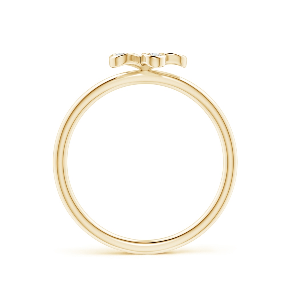 1.5mm GVS2 Pave-Set Diamond Daisy Ring in 18K Yellow Gold - side 199
