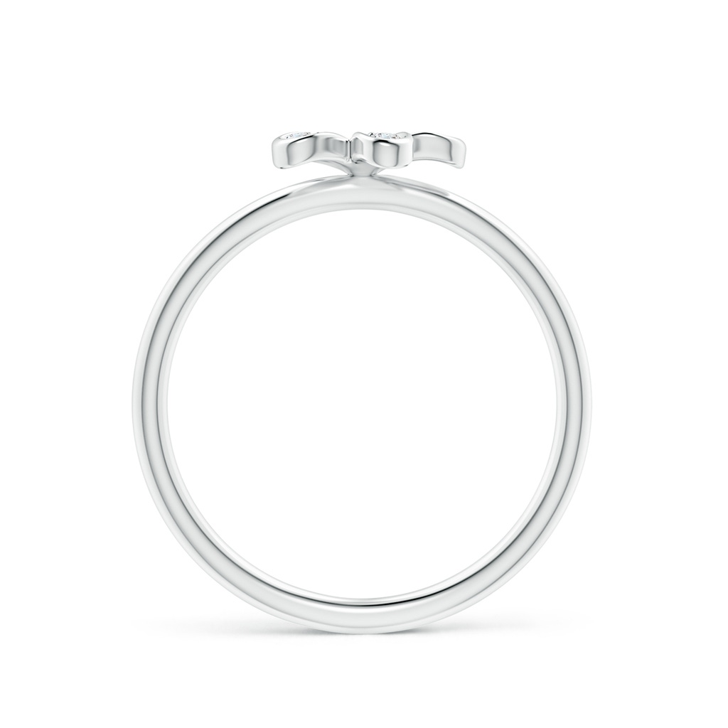 1.5mm GVS2 Pave-Set Diamond Daisy Ring in White Gold - side 199