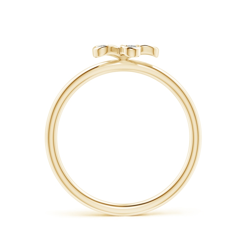 1.5mm KI3 Pave-Set Diamond Daisy Ring in Yellow Gold side 199