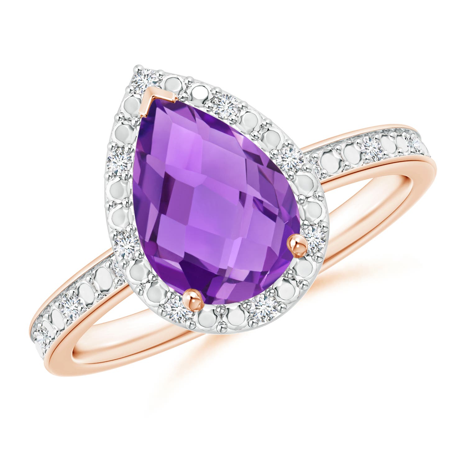 AAA - Amethyst / 1.68 CT / 14 KT Rose Gold