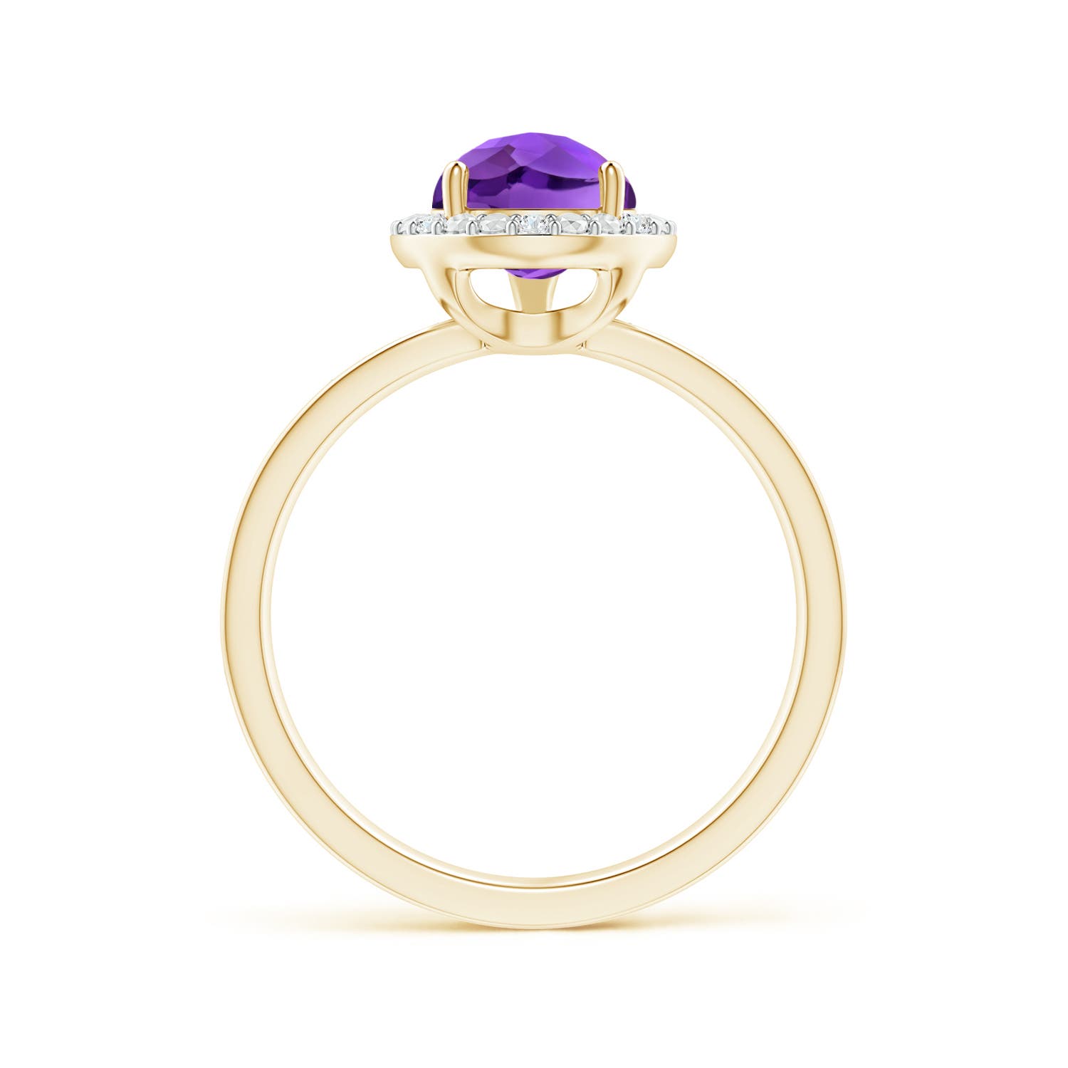 AAAA - Amethyst / 1.68 CT / 14 KT Yellow Gold