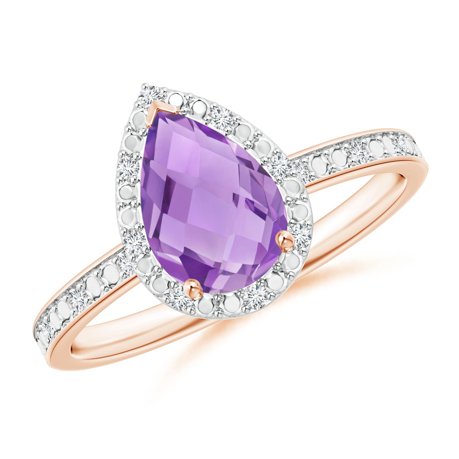 A - Amethyst / 1.26 CT / 14 KT Rose Gold