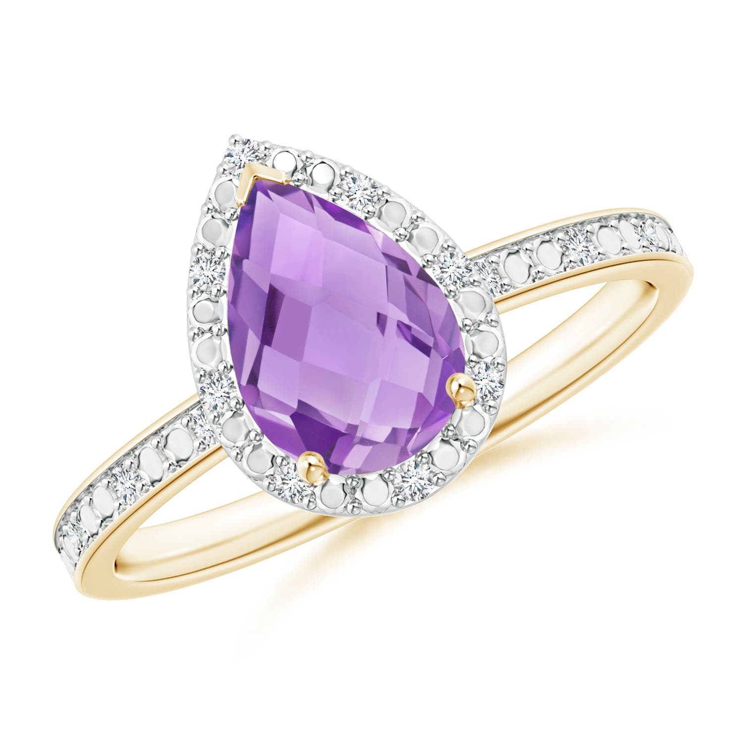 A - Amethyst / 1.26 CT / 14 KT Yellow Gold