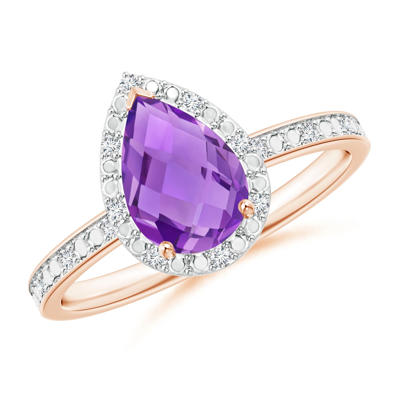 AA - Amethyst / 1.26 CT / 14 KT Rose Gold