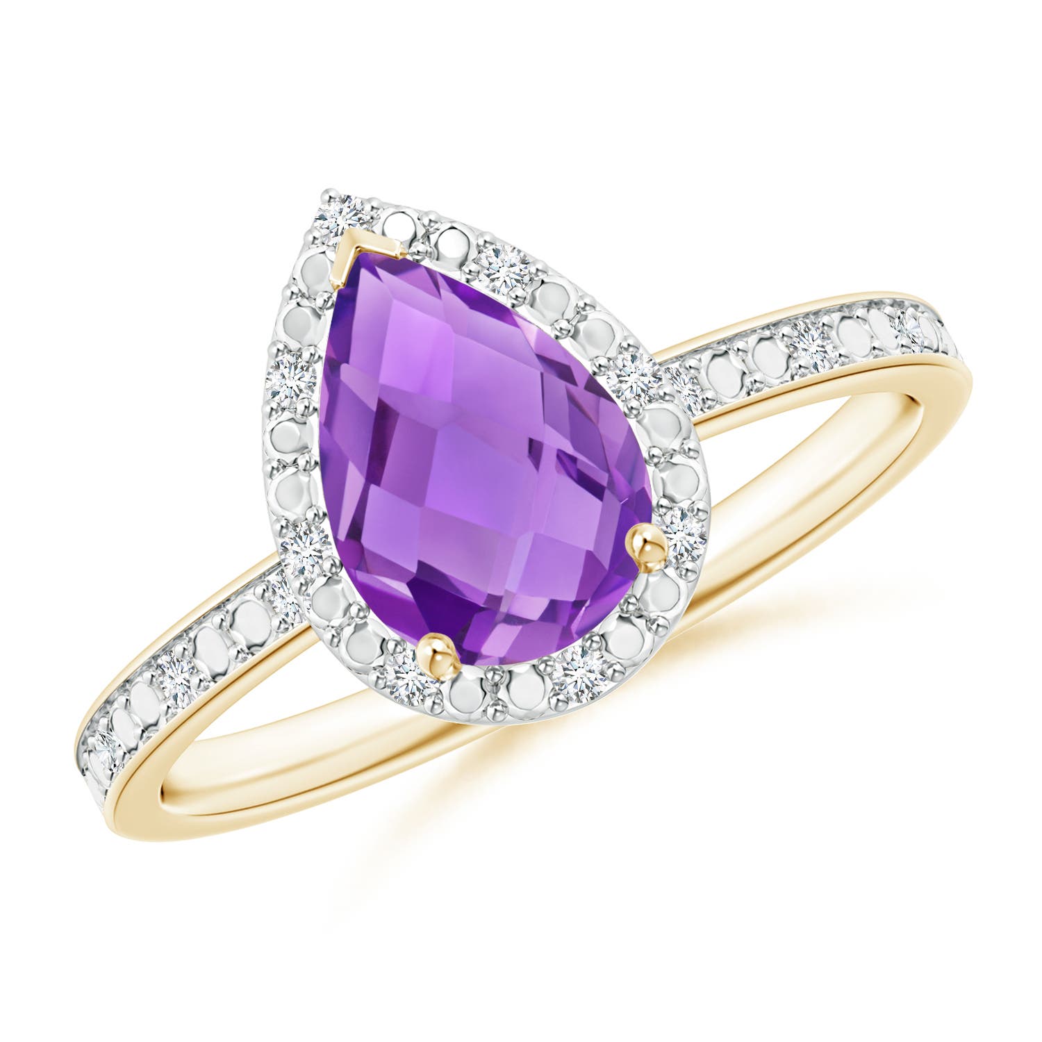 AA - Amethyst / 1.26 CT / 14 KT Yellow Gold