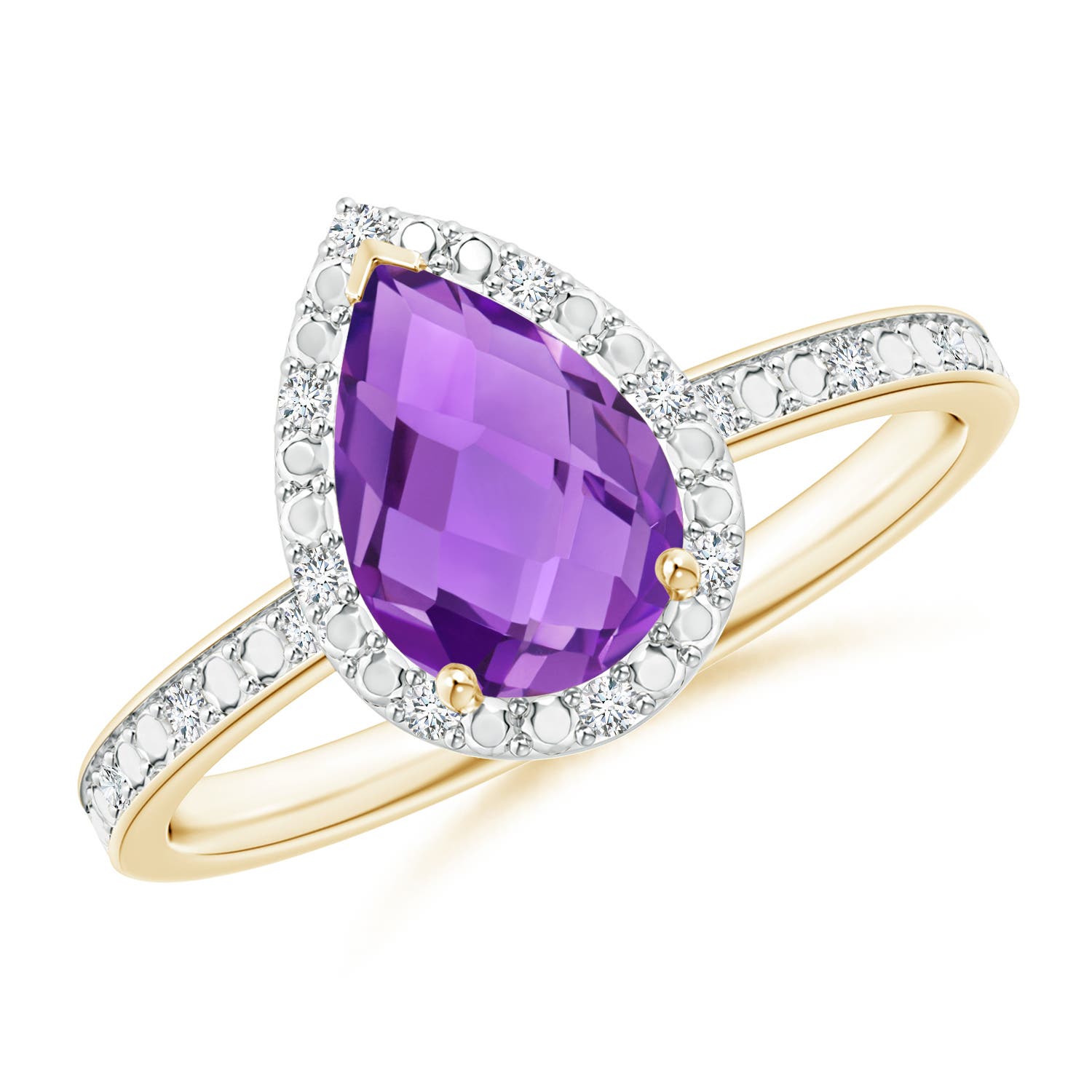 AAA - Amethyst / 1.26 CT / 14 KT Yellow Gold