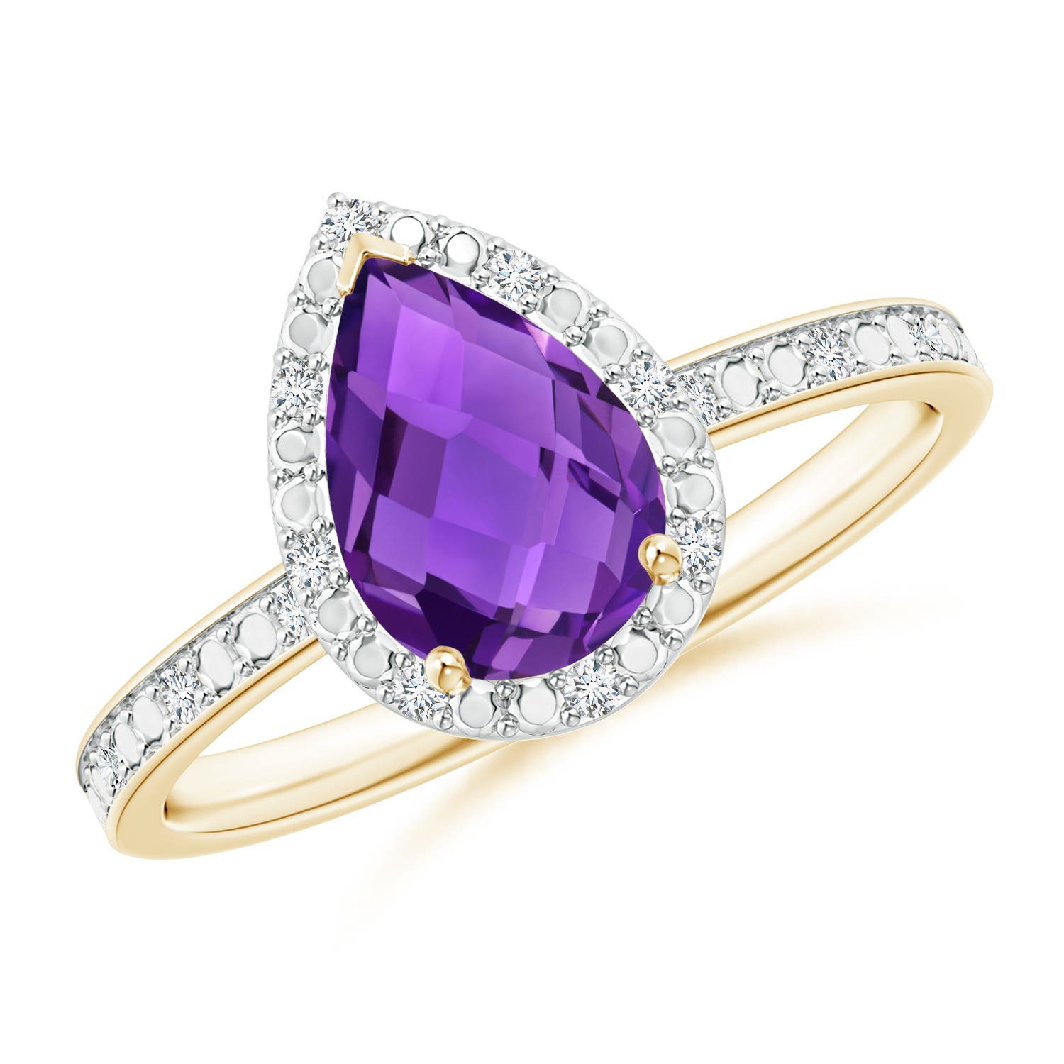 AAAA - Amethyst / 1.26 CT / 14 KT Yellow Gold