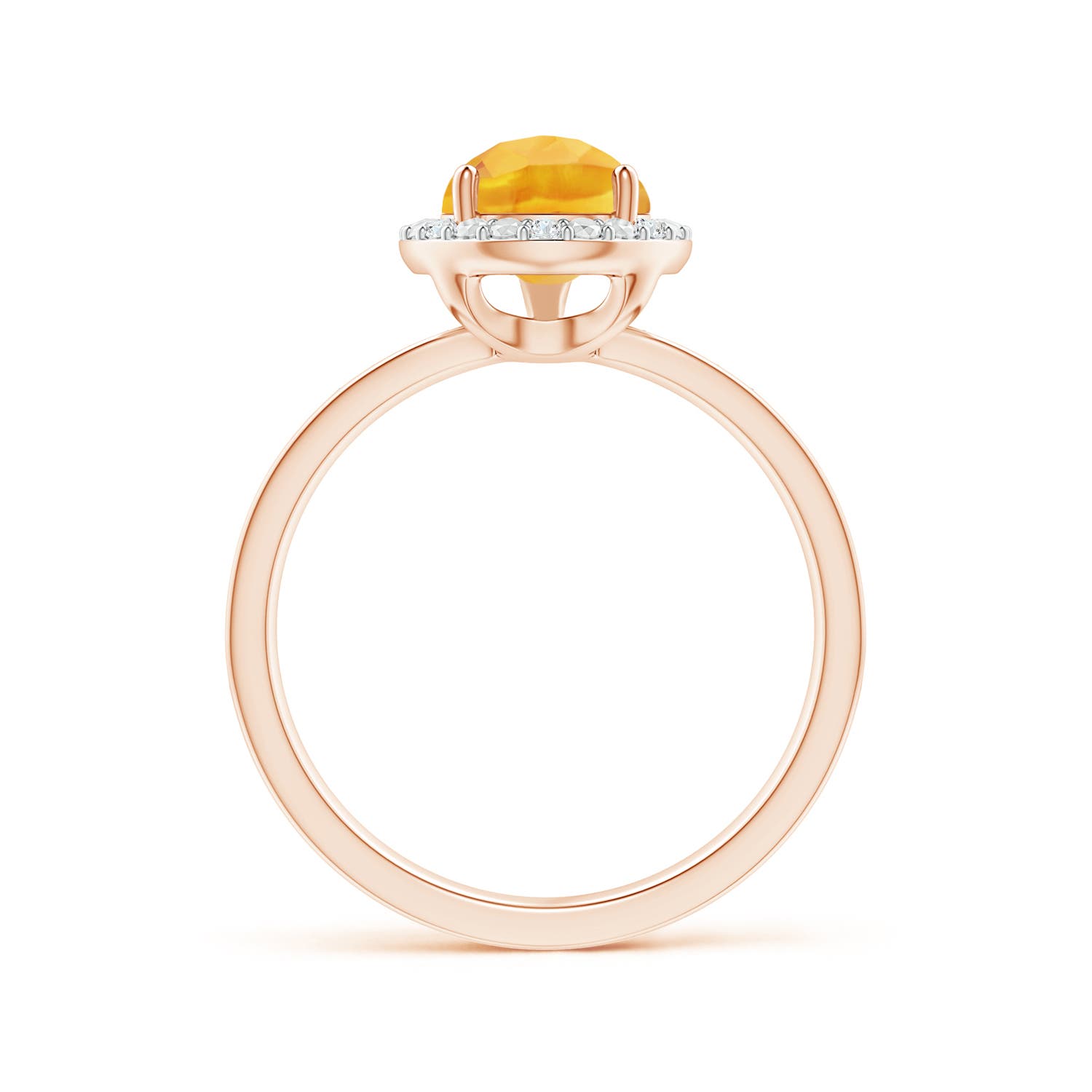 A - Citrine / 1.98 CT / 14 KT Rose Gold